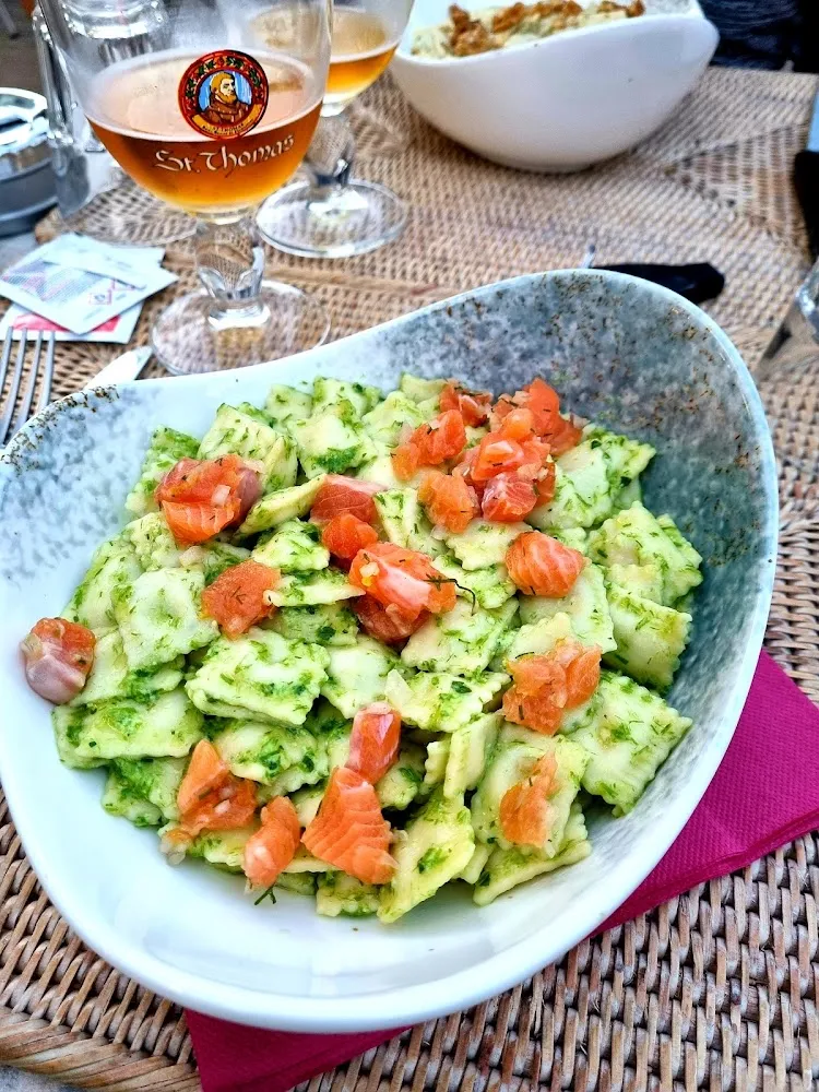 Ravioles Au Saumon Gravelax